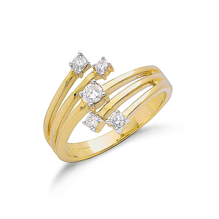9ct Gold Diamond Ladies Dress Ring Hackney Jewellers 9ct Gold Diamond Ladies Dress Ring Hackney Jewellers