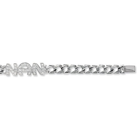 Sterling Silver Cubic Zirconia Nan Bracelet Hackney Jewellers