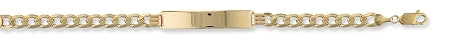  9ct Gold Gents ID Bracelet