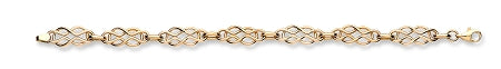  9ct Gold  Celtic Design Bracelet