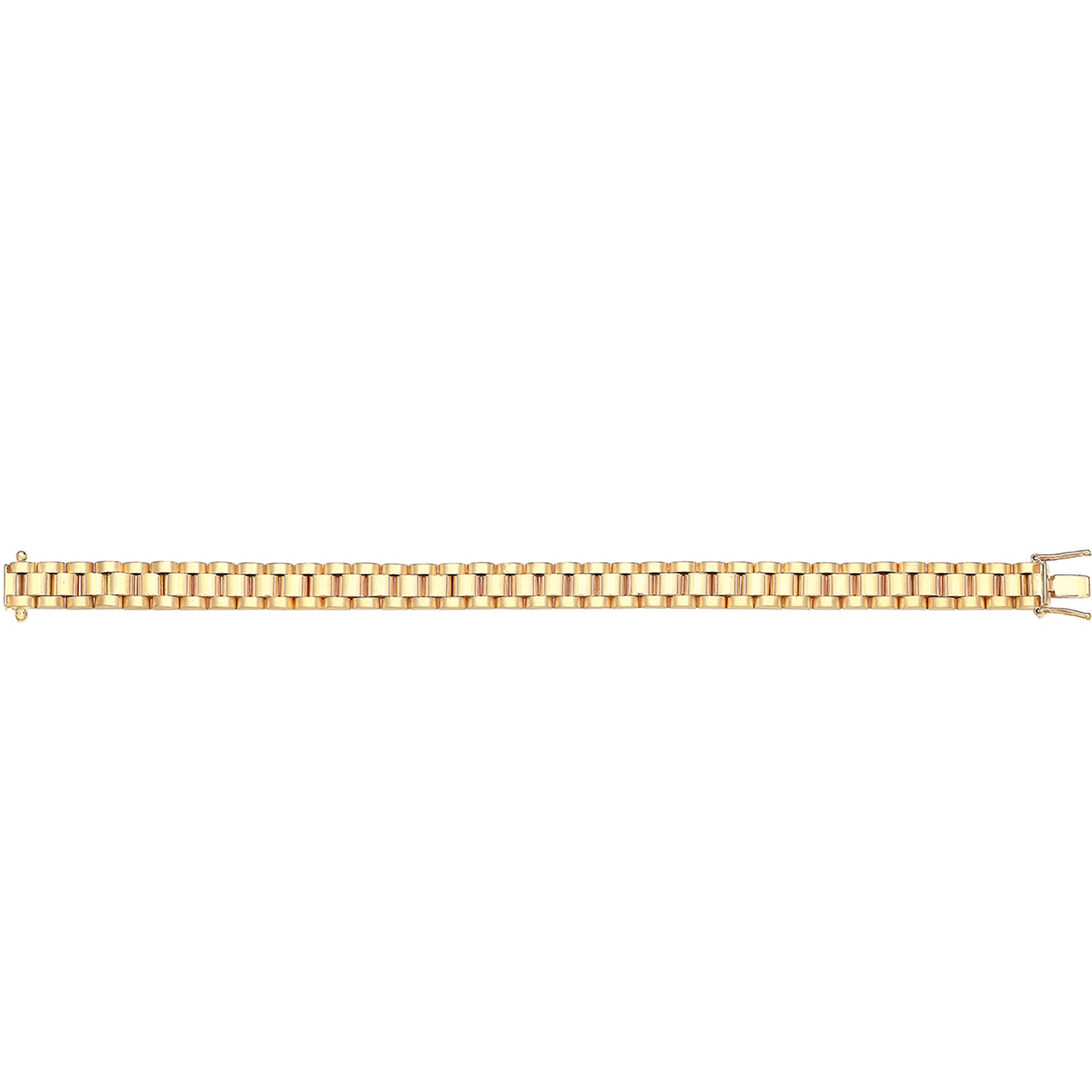 9ct Gold  Ladies Watch Strap Bracelet