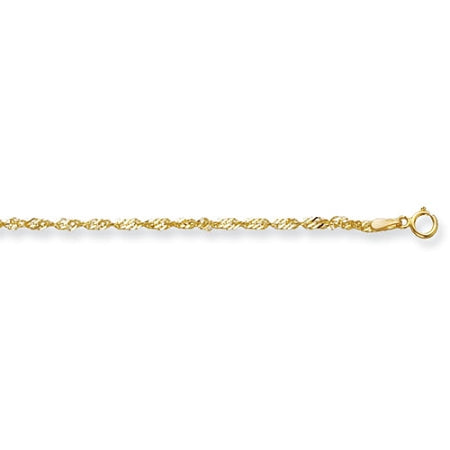 9ct Gold 24" Singapore Chain