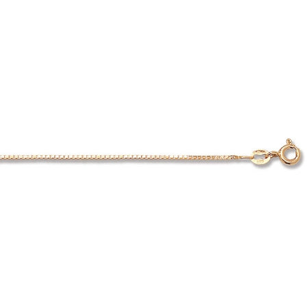 9ct Gold 18" Fine Box Chain