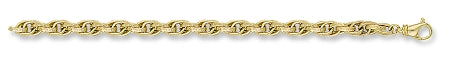  9ct Gold Prince Of Wales Baby Bracelet