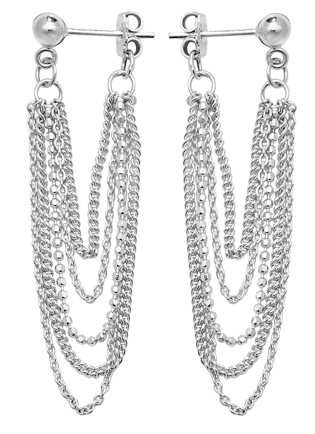 Sterling Silver Drop Earrings