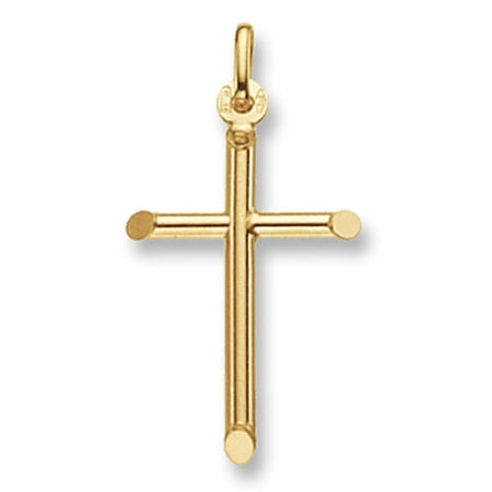 9ct Gold Medium Plain Cross