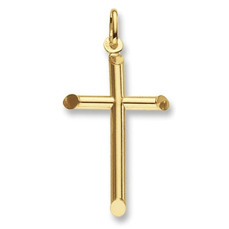 9ct Gold Large Plain Cross