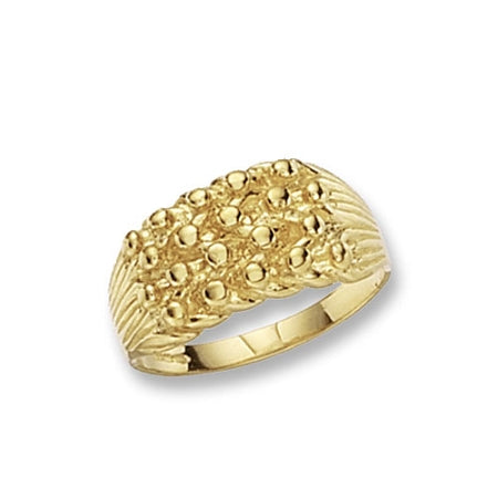 9ct Gold Gents Keeper Ring